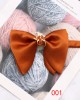 Smooth Solid Color Large Bow Ties with Metal Decorative Buckles, Men's and Women's Wedding Accessories, Bow Ties and Collars Smooth Solid Color Large Bow Ties with Metal Decorative Buckles, Men's and Women's Wedding Accessories, Bow Ties and Collars