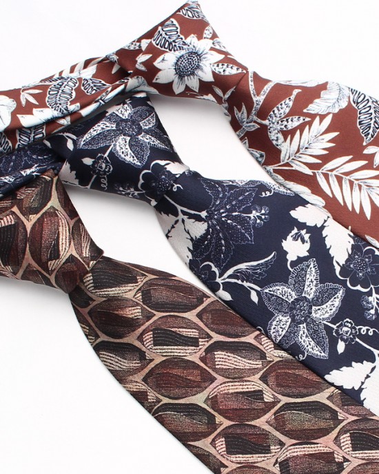 Lei'er men's ties, casual banquet and performance ties, floral patterned ties, personalized 9cm ties, manufacturer.