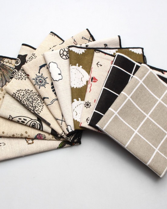 Factory wholesale men's handkerchiefs, chest towels, and pocket squares. Casual printed small squares and imitation linen pocket squares are available. Factory wholesale men's handkerchiefs, chest towels, and pocket squares. Casual printed small squares and imitation linen pocket squares are available.