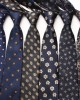Navy Blue Men's business fashion series of diagonal striped ties, small floral patterns, 8cm polyester silk ties, ready for wholesale. Navy Blue Men's business fashion series of diagonal striped ties, small floral patterns, 8cm polyester silk ties, ready for wholesale.