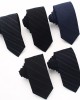 Lei'er business striped wool jacquard tie, 5.5cm men's tie, groom's and groomsmen's suit tie, in stock. Lei'er business striped wool jacquard tie, 5.5cm men's tie, groom's and groomsmen's suit tie, in stock.