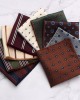 Men's formal squares, business wedding actor suit squares, polyester burgundy patterned pocket scarves, manufacturer