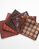 2025 new yarn-dyed polyester square handkerchiefs for men's formal suits, pocket squares, and casual British neckbands, available from manufacturers