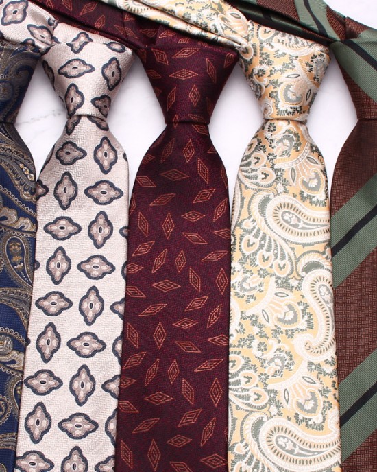 Leier, in stock, men's party and performance casual tie, striped paisley pattern tie, Korean-style 8cm tie manufacturer Leier, in stock, men's party and performance casual tie, striped paisley pattern tie, Korean-style 8cm tie manufacturer
