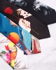 Leier men's personalized tie, European and American rose tie, Korean-style castle statue, casual party tie manufacturer.