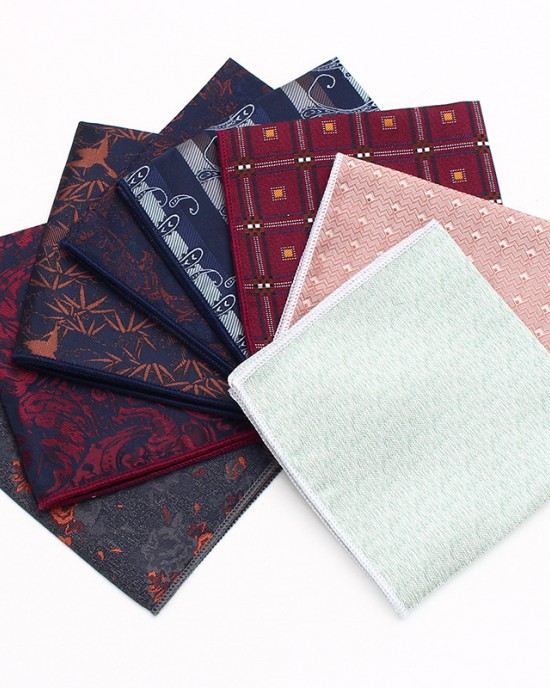 Leier men's business suit pocket squares, patterned wedding handkerchiefs, and small square handkerchiefs for banquets and suit accessories. Leier men's business suit pocket squares, patterned wedding handkerchiefs, and small square handkerchiefs for banquets and suit accessories.