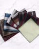 Source Manufacturer Pocket Squares for Men, Polyester Suit Chest Handkerchiefs, Multi-Colored Striped Handkerchiefs, Wholesale
