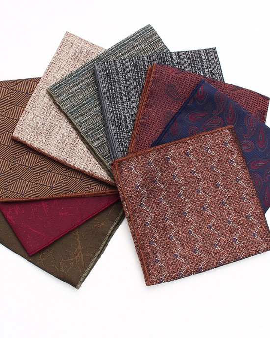 Lei'er formal business squares, suit pocket squares, patterned chest scarves, handkerchiefs, small party squares, suit accessories manufacturer. Lei'er formal business squares, suit pocket squares, patterned chest scarves, handkerchiefs, small party squares, suit accessories manufacturer.
