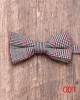Striped groomsmen bow ties for men, Korean-style cotton printed bow ties for weddings, formal business casual bow ties