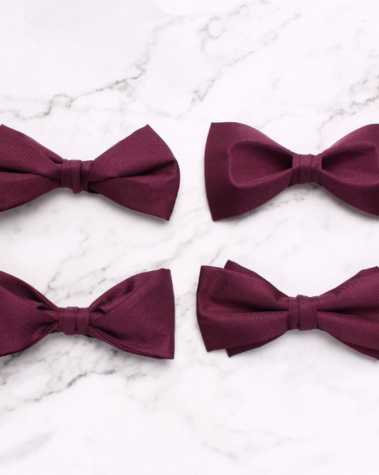 Lei'er men's silk groom's tie for wedding dress photography, Chinese-style personalized bow ties, fashionable burgundy bow ties in stock. Lei'er men's silk groom's tie for wedding dress photography, Chinese-style personalized bow ties, fashionable burgundy bow ties in stock.