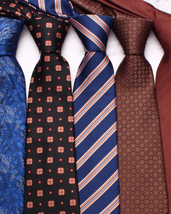 Lei'er new business series 8cm polyester jacquard tie for business suits, bulk tie in stock Lei'er new business series 8cm polyester jacquard tie for business suits, bulk tie in stock