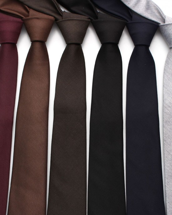 New 6cm formal business men's ties, professional groom's solid color hand-tied ties for weddings, suit accessories New 6cm formal business men's ties, professional groom's solid color hand-tied ties for weddings, suit accessories