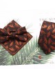 Lei'er men's tie sets, three-piece polyester striped tie, bow tie, and handkerchief set. Suit accessories manufacturers in stock Lei'er men's tie sets, three-piece polyester striped tie, bow tie, and handkerchief set. Suit accessories manufacturers in stock