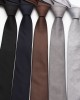 New 6cm formal business men's ties, professional groom's solid color hand-tied ties for weddings, suit accessories New 6cm formal business men's ties, professional groom's solid color hand-tied ties for weddings, suit accessories