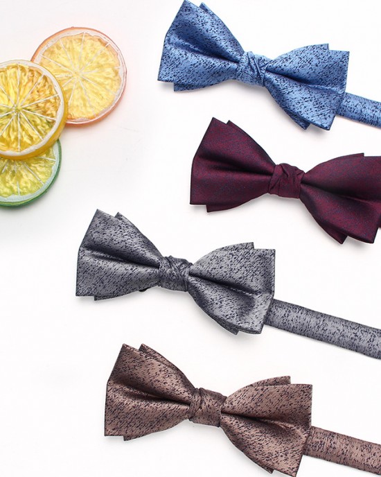 Lei'er men's Korean-style casual bow tie, polyester printed dark pattern bow tie, performance accessory, bow tie, Shengzhou manufacturer and wholesale. Lei'er men's Korean-style casual bow tie, polyester printed dark pattern bow tie, performance accessory, bow tie, Shengzhou manufacturer and wholesale.