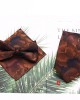 Lei'er men's tie sets, three-piece polyester striped tie, bow tie, and handkerchief set. Suit accessories manufacturers in stock Lei'er men's tie sets, three-piece polyester striped tie, bow tie, and handkerchief set. Suit accessories manufacturers in stock