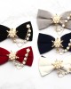 Groom's wedding formal bow ties with diamond embellishments, Korean-style British red wedding bow ties wholesale Groom's wedding formal bow ties with diamond embellishments, Korean-style British red wedding bow ties wholesale