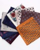 Men's formal business wedding suit pocket squares, patterned chest scarves, handkerchiefs, small party squares, suit accessories in stock. Men's formal business wedding suit pocket squares, patterned chest scarves, handkerchiefs, small party squares, suit accessories in stock.