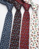 New 6.5cm men's Korean-style cotton fabric with exquisite cashew pattern, stylish and casual retro suit tie. New 6.5cm men's Korean-style cotton fabric with exquisite cashew pattern, stylish and casual retro suit tie.