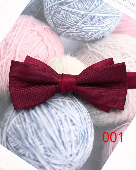 Leier, in stock, men's red wedding bow ties, tie flowers, casual bow ties for groomsmen, business bow ties Leier, in stock, men's red wedding bow ties, tie flowers, casual bow ties for groomsmen, business bow ties