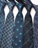 Navy Blue Men's business fashion series of diagonal striped ties, small floral patterns, 8cm polyester silk ties, ready for wholesale. Navy Blue Men's business fashion series of diagonal striped ties, small floral patterns, 8cm polyester silk ties, ready for wholesale.