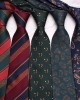 New 8cm hand-tied tie, men's business retro polyester paisley diagonal striped suit accessory tie wholesale