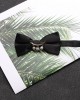 White men's bow ties, groomsmen wedding, black business bow ties, personalized diamond-studded, pearl-feathered bow ties. White men's bow ties, groomsmen wedding, black business bow ties, personalized diamond-studded, pearl-feathered bow ties.