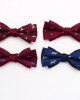 New striped colorblock double-layered bow ties, business-chic, British-style suit accessories, wedding bow tie manufacturers, wholesale New striped colorblock double-layered bow ties, business-chic, British-style suit accessories, wedding bow tie manufacturers, wholesale