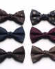 New Yarn-Dyed Jacquard Men's Bow Ties, Business Fashion Polyester Silk Groom & Groomsmen Wedding Bow Ties, Wholesale & In Stock New Yarn-Dyed Jacquard Men's Bow Ties, Business Fashion Polyester Silk Groom & Groomsmen Wedding Bow Ties, Wholesale & In Stock