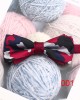 New striped colorblock double-layered bow ties, business-chic, British-style suit accessories, wedding bow tie manufacturers, wholesale New striped colorblock double-layered bow ties, business-chic, British-style suit accessories, wedding bow tie manufacturers, wholesale