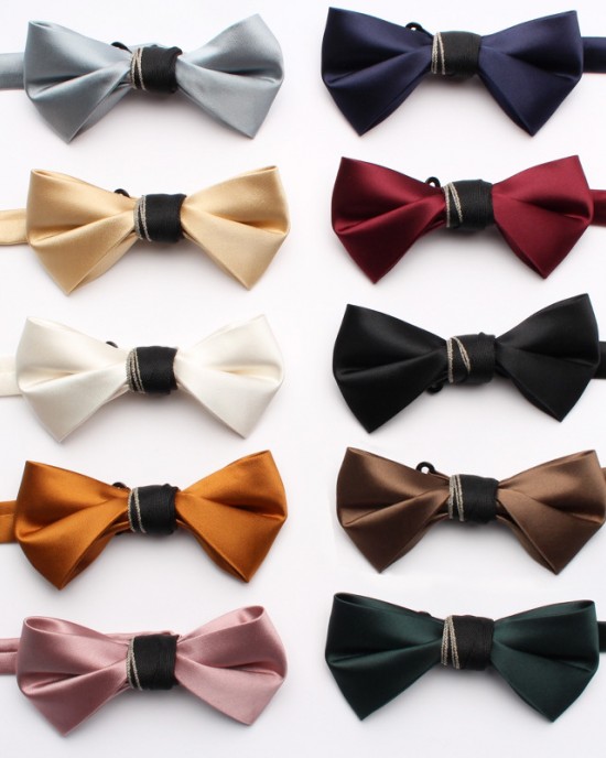 New solid color shiny polyester silk bow ties, men's elegant shirts, suits, workwear, wedding bow ties, ready for wholesale. New solid color shiny polyester silk bow ties, men's elegant shirts, suits, workwear, wedding bow ties, ready for wholesale.