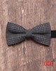 Striped groomsmen bow ties for men, Korean-style cotton printed bow ties for weddings, formal business casual bow ties