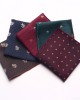 New striped floral pattern men's suit pocket square, men's business retro suit chest scarf, small handkerchief, wholesaler New striped floral pattern men's suit pocket square, men's business retro suit chest scarf, small handkerchief, wholesaler