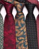 Lei'er burgundy men's tie, vintage groom wedding tie, yarn-dyed polyester silk business tie manufacturers in stock Lei'er burgundy men's tie, vintage groom wedding tie, yarn-dyed polyester silk business tie manufacturers in stock