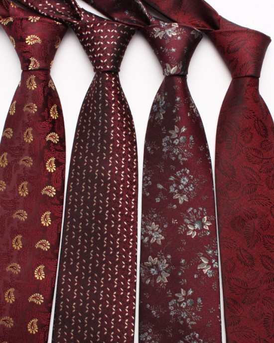 Wine-red vintage men's groom and groomsmen wedding ties, yarn-dyed polyester business ties, wholesale. Wine-red vintage men's groom and groomsmen wedding ties, yarn-dyed polyester business ties, wholesale.
