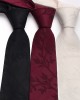 Lei'er polyester business suit ties, jacquard red series 7cm ties, new tie, manufacturer and wholesale Lei'er polyester business suit ties, jacquard red series 7cm ties, new tie, manufacturer and wholesale