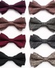 Lei'er men's wedding bow ties, groom's tuxedo shoots, personalized bow ties, fashionable paisley flower accessories, bow tie manufacturers Lei'er men's wedding bow ties, groom's tuxedo shoots, personalized bow ties, fashionable paisley flower accessories, bow tie manufacturers