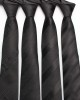 Business formal black men's 8cm solid color hand-tied ties Suit Accessories & Ties