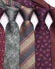 Lei'er Business Ties, Men's Polyester Jacquard Business Retro Ties, Manufacturer & Wholesale, Multiple Colors Available Lei'er Business Ties, Men's Polyester Jacquard Business Retro Ties, Manufacturer & Wholesale, Multiple Colors Available