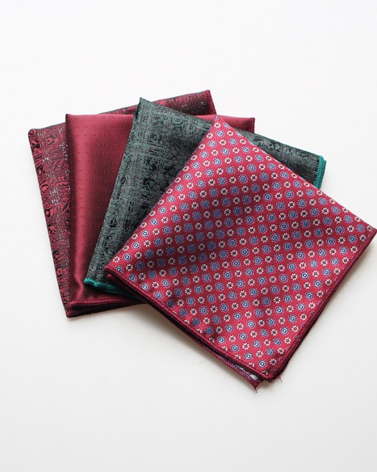2025 new British retro pattern pocket square handkerchiefs, men's suit pocket squares, handkerchiefs, Korean-style dress chest scarves