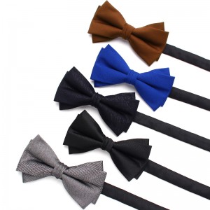 Leier men's bow ties, British striped business bow ties, Korean-style wedding shirt and suit tie accessories, manufacturer