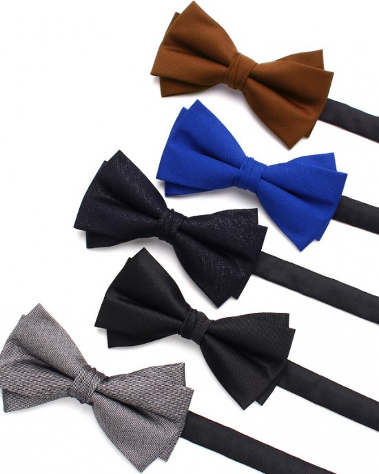 Leier men's bow ties, British striped business bow ties, Korean-style wedding shirt and suit tie accessories, manufacturer Leier men's bow ties, British striped business bow ties, Korean-style wedding shirt and suit tie accessories, manufacturer