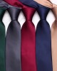 Solid color ties in stock. New business casual men's ties and suit accessories, 8cm hand-tied solid color tie manufacturer.