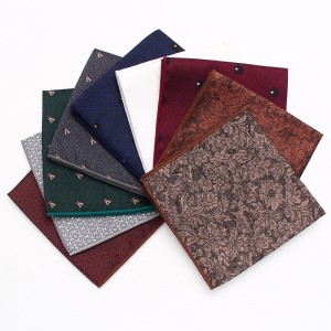 Lei'er formal business square, suit pocket square, patterned chest scarf, handkerchief, small party square accessory manufacturer, in stock