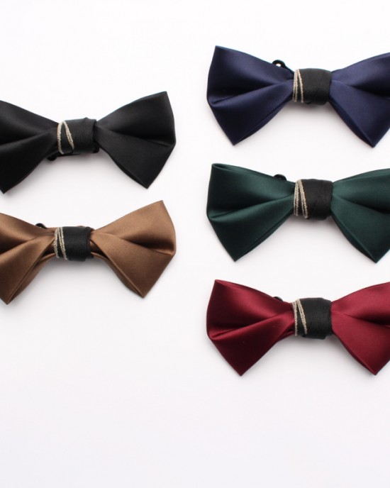 New solid color shiny polyester silk bow ties, men's elegant shirts, suits, workwear, wedding bow ties, ready for wholesale. New solid color shiny polyester silk bow ties, men's elegant shirts, suits, workwear, wedding bow ties, ready for wholesale.