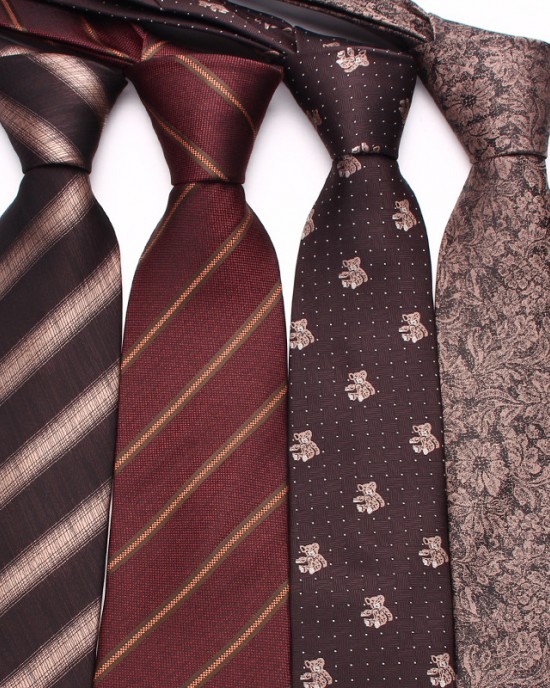 Lei'er new brown men's business stylish polyester hand-tied ties in multiple colors, available from tie manufacturers. Lei'er new brown men's business stylish polyester hand-tied ties in multiple colors, available from tie manufacturers.