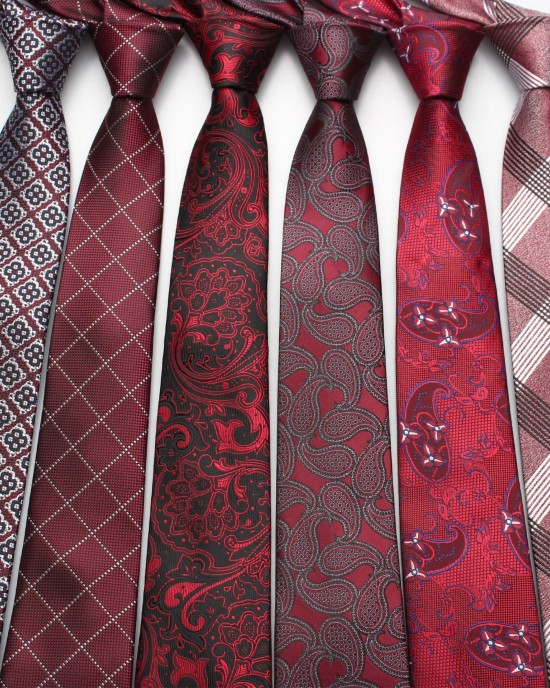 Neckties in stock, business-dyed men's professional formal polyester ties, 7cm wedding ties for grooms Neckties in stock, business-dyed men's professional formal polyester ties, 7cm wedding ties for grooms