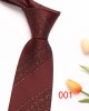 Lei'er burgundy men's tie, vintage groom wedding tie, striped polyester silk business tie, factory in stock Lei'er burgundy men's tie, vintage groom wedding tie, striped polyester silk business tie, factory in stock