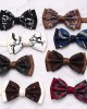 New double-stitched men's bow ties, trendy yarn-dyed jacquard suit accessories, and vintage bow ties, available for wholesale New double-stitched men's bow ties, trendy yarn-dyed jacquard suit accessories, and vintage bow ties, available for wholesale