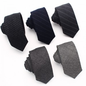 New wool ties in stock, men's striped plaid casual ties, groomsmen's suit and shirt accessories, tie manufacturers